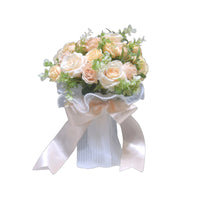 Bridal Flower Arrangement Photo Prop Fake Wedding Flower Bunch Fade