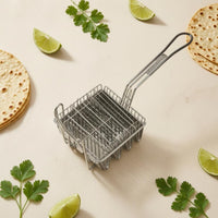 Taco Fryer Basket Stainless Steel Wire Taco Basket Kitchenware Long Loop Handle