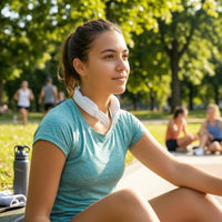 Phase Change Material Neck Band Transparent Cooling Neck Band