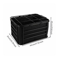 pet Transport Basket Heavy Duty Pet Carrier Easy Installation Rear Mount Cargo Basket for Commuting