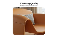 Minimalist Design M-Shaped Armchair Sculptural Form Accent Chair Easy to Maintain Indoor Furniture Ergonomic Design for Interior Designers, Apartment Dwellers, Living Room, Lounge, Reading Nook, Bedroom