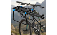 Cycle Rear Rack Disc Brake Compatible Rear Cargo Rack Rapid-Detach for Commuting