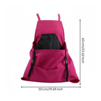 Harvesting Apron Waterproof Gathering Apron Bottom Releasing Pouch Fruit Picking Bag for Farmers, Gardeners