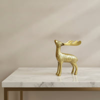 Deer Bottle Opener Decorative Deer Figurine with Bottle Opener Tabletop Bar Tool for Living Room