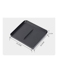 Fitted Vehicle Center Console Tray Shallow Armrest Tray Insert Rounded Corners Center Console Liner Raised Side Walls