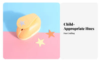 Shaped Hole Cutter Large Size Paper Cutterer Labor-Saving Educational for Students, Crafters, Scrapbooking