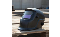 Solar Fusing Helmet Lightweight Auto-Darkening Fusing Helmet Eye Protection Shielded Equipment for Metal Workers