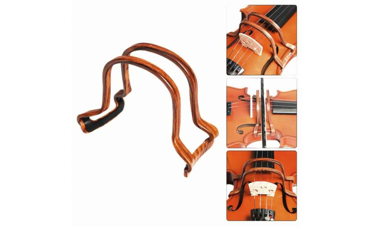 Violin Bow Straightener with Wood Grain Finish