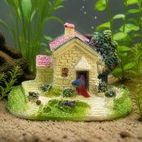 Aquarium Decoration European-Style Villa House Ornament for Fish Tank Landscape