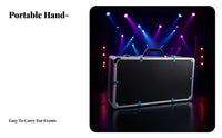 Wireless Audio Device Carrying Case Shock Absorption Aluminum Audio Device Case Aluminum Hard Briefcase Shockproof for KTV