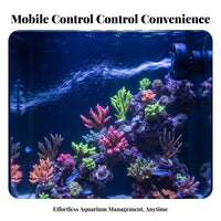 Aquatic Habitat Tank Circulation Pump App Control Connected Marine System Wave Pump Mount Submersible Fish Tank Water Pump for Marine Aquarists