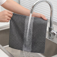 Multi-Surface Dish Cloths and Microfibre Cloth, Polyester Nylon Cleaning Cloths, High Absorbency Tea Towels for Kitchen, Dishes and Glass Surfaces