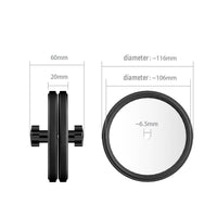 Short-Bristle Vinyl Disc Cleaning Clamp Dense Bristles Disc Cleaning Brush Clamp Tightening Knob Audio Accessory Polished Rim
