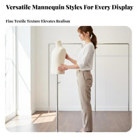 Child Mannequin Easy Assembly Children's Clothing Display Stand Stable Base children's Clothing Display Body for Online S, Boutiques, Craft Show
