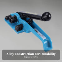 Silent Operation Manual Strapping Tensioner Labor-Saving Hand Strapping Tightener Long-Lasting for Packers, Logistics Personnel, Moving