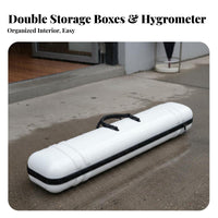 Waterproof Erhu Case Water Resistant ABS Erhu Box Long-Lasting for Professionals, Performers, Performance, Performances, Rehearsals