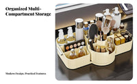 Rotating Makeup rotating organizer Multi-Compartment Cosmetic Organizer Large Capacity