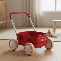 Young Child Push Pusher Design Infant Walking Cart Adjustable Speed Multi-Function Toy Wagon for Young Children, Infants