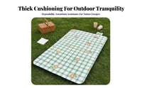 Waterresistant Foldable awaydoor blanket Sheet Moistureresistant Camping Mat Portable Design Ground Cover Lightweight for awaydoor blanketkers, Beachand-to ventureers, Families
