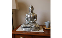 Muscular Buddha Statue Resin Seated Buddha Statue Desktop Ornament