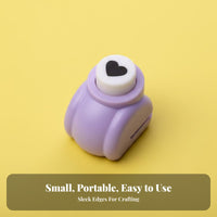 Decorative Hole Perforatorer Child-Safe Miniature Decorative Perforator Set Easy to Use Clean and Precise Cuts for Children