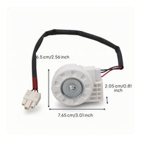 DC 12V Refrigerator Fan Motor Assembly Compatible Refrigerator Fan Motor Compact OEM for Technicians
