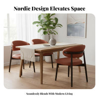 Nordic Design Ysupport Chair Italian design Dining Room Seat Thickly Padded padding Indoor Seating Ergonomic spine-supportingrest for Restaurant Owners, Homeowners, Interior Designers, Kitchen, Home Office, Bedroom, book corner