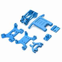 1/14 1/12 Metal UpgradeFront Guard Damping Bracket Kit Mounting Holes Hobby Vehicle for Wltoys