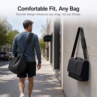 Shoulder Pad for Backpacks, Camera Straps, and Travel Bags - Pressure Relief Cushion