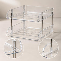 desktop storage rack