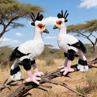 Cartoon Secretary Bird Plush Toy
