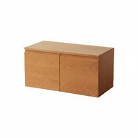 Cherry Wood TV Cabinet Solid Wood Media Cabinet Modular Entertainment Center Customizable Storage Console Suitable for Homeowners Families Lounge Area