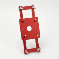 65mm Router Jig with Acrylic Body Stable Trim Router Jig Exact Groove Bracket Multifunctional for Cabinet Making, Workshop