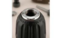 Metal Drill Chuck Kit Ribbed Self-Tightening Chuck Adapter Wear Resistant