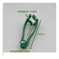 Precise Drilling Square Hole Drill Adapter All-Steel Casting Square Hole Drill Bit Adapter Long-Lasting Metal Construction Mortise Tenon Tool Fixture Easy Installation for Carpenters