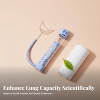 Abdominal Breathing device Adjustable Difficulty Lung Exerciser Portable Design