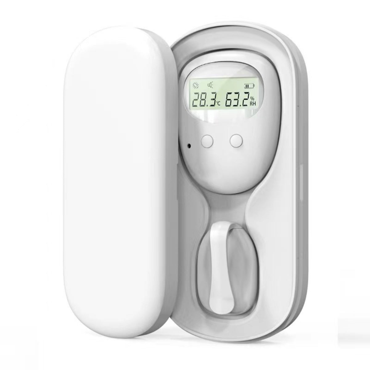 USB Charging Urine Wetness Alarm Rechargeable Bedwetting Alarm Loud Wetness Sensor Vibrating for Babies, Home Care