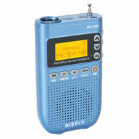 Rechargeable Frequency Modulation & AM/AM Bluetooth Radio Automatic Scanning and Pre-Programmed Stations Digital AM/frequency Modulation & AM Receiver TF Card Support MP3 Player USB-C Charging for Commuters, Travelers, Outdoor Enthusiasts, in-Vehicle Use