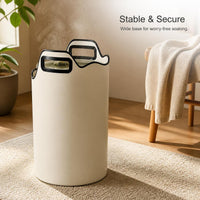 Foldable Insulated Foot Spa Basin with Mesh and Tin Foil Lining for Home and Travel