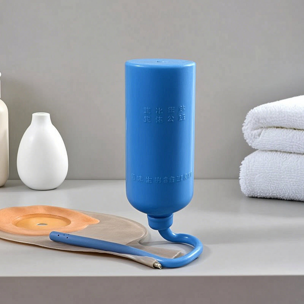 Accurate Rinse Bottle with Curved Nozzle Leakproof Press Bottle with Curved Tube Flexible Plastic for Travel