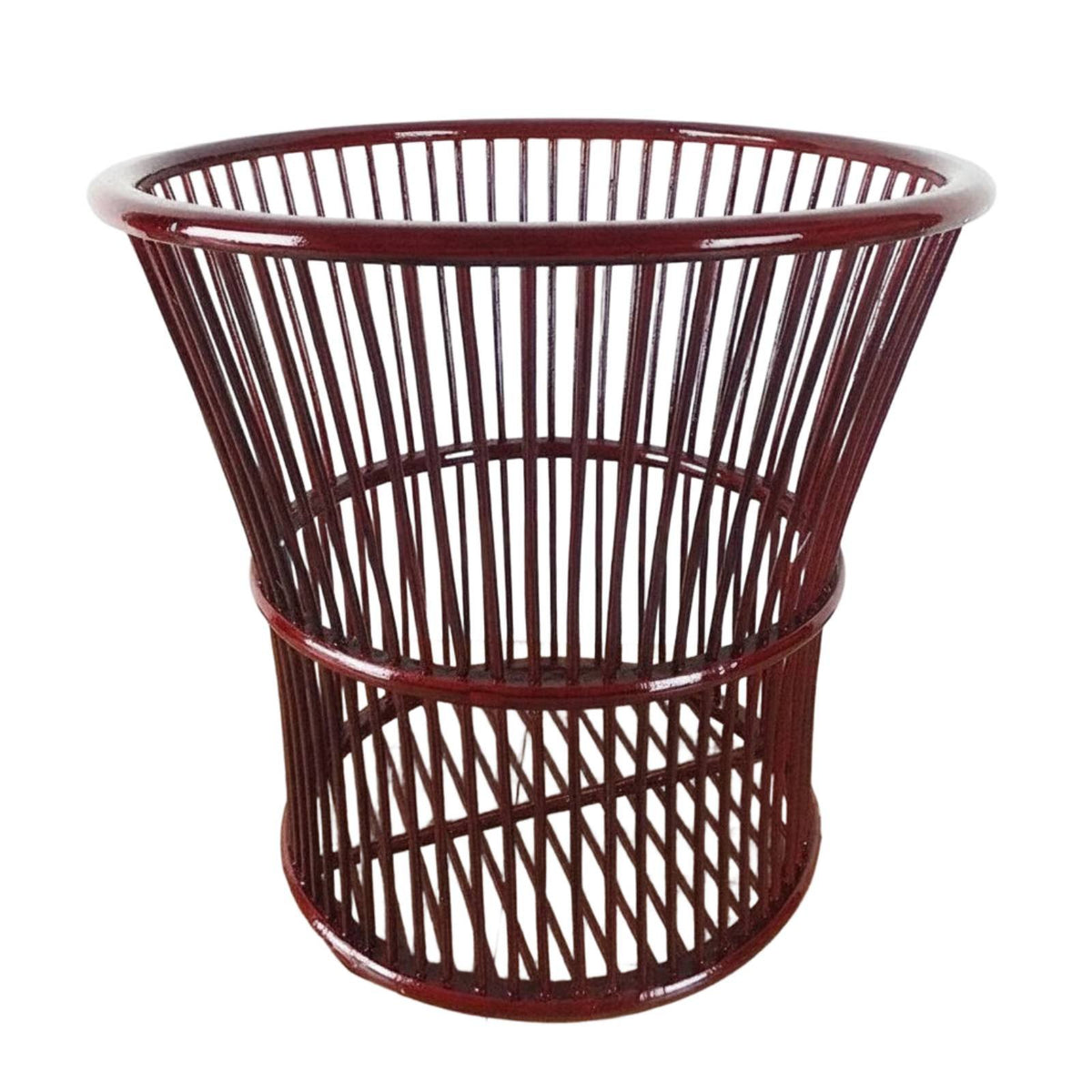 Trumpet-Shaped Floor Basket Large Capacity Laundry Hamper unclutteredstanding for Spa