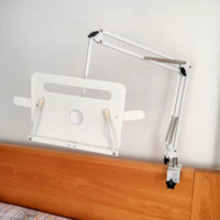 Adjustable Arm Book Stand Ergonomic Design Adjustable Desk Clamp Book Stand Space-Saving Clamp-on Reading Holder for Kids