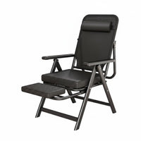 VersatileUse Sit and Lie Adjustable Folding Lounger Ergonomic Design Recliner Padded Cushion Lounge Chair Full Body Support for Office Workers, Students, Homeowners, Restping, Dormitory, Living Room, Balcony