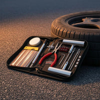 Tire Repairing  Kit Complete Tire Puncture Repair Kit Compact Vehicle Maintenance