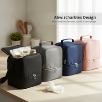 Multi-layer Breast Milk Cooler Bag, Portable Insulated Storage for Baby Bottles and Essentials
