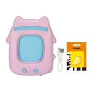 Handheld Flash Card Set with Reader Interactive Educational Toy with Flash Cards Compact Language Learning Cards with Reader Giftable for Children