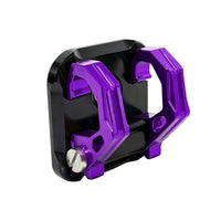 Folding Storage Hook Foldable Motorcycle Hook with Folding Arms Wear-Resistant CNC Aluminum Hanger for Commuters