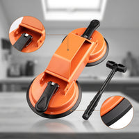 Heavy-Duty Floor Separation Repair Tool with Suction Cup Manual Floor Seam Repair Tool for DIYers, Flooring Installers