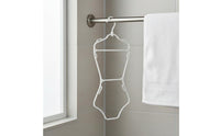 Shatterproof Single-Piece Swimsuit Display Hanger Long-Lasting PP Material Body Form Hanger Flexible Hollow Back Display Form White Finish for Retailers