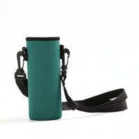 Bottle Carrier Adjustable Shoulder Strap Thermal Insulation Sleeve for Cycling